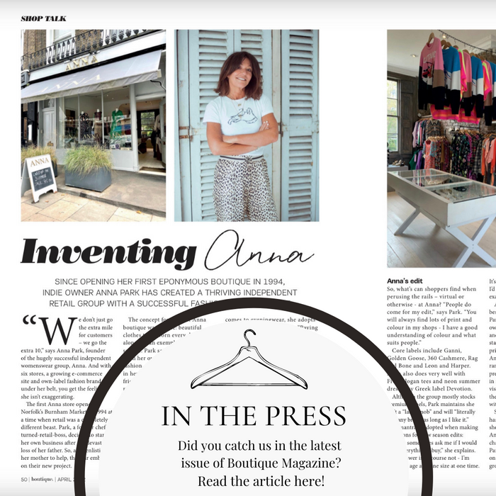 IN THE PRESS | BOUTIQUE MAGAZINE