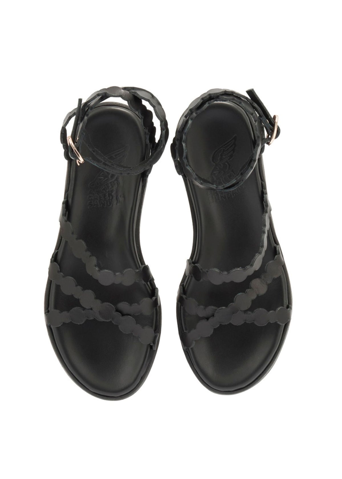 AGS Aspis Sandals in Black