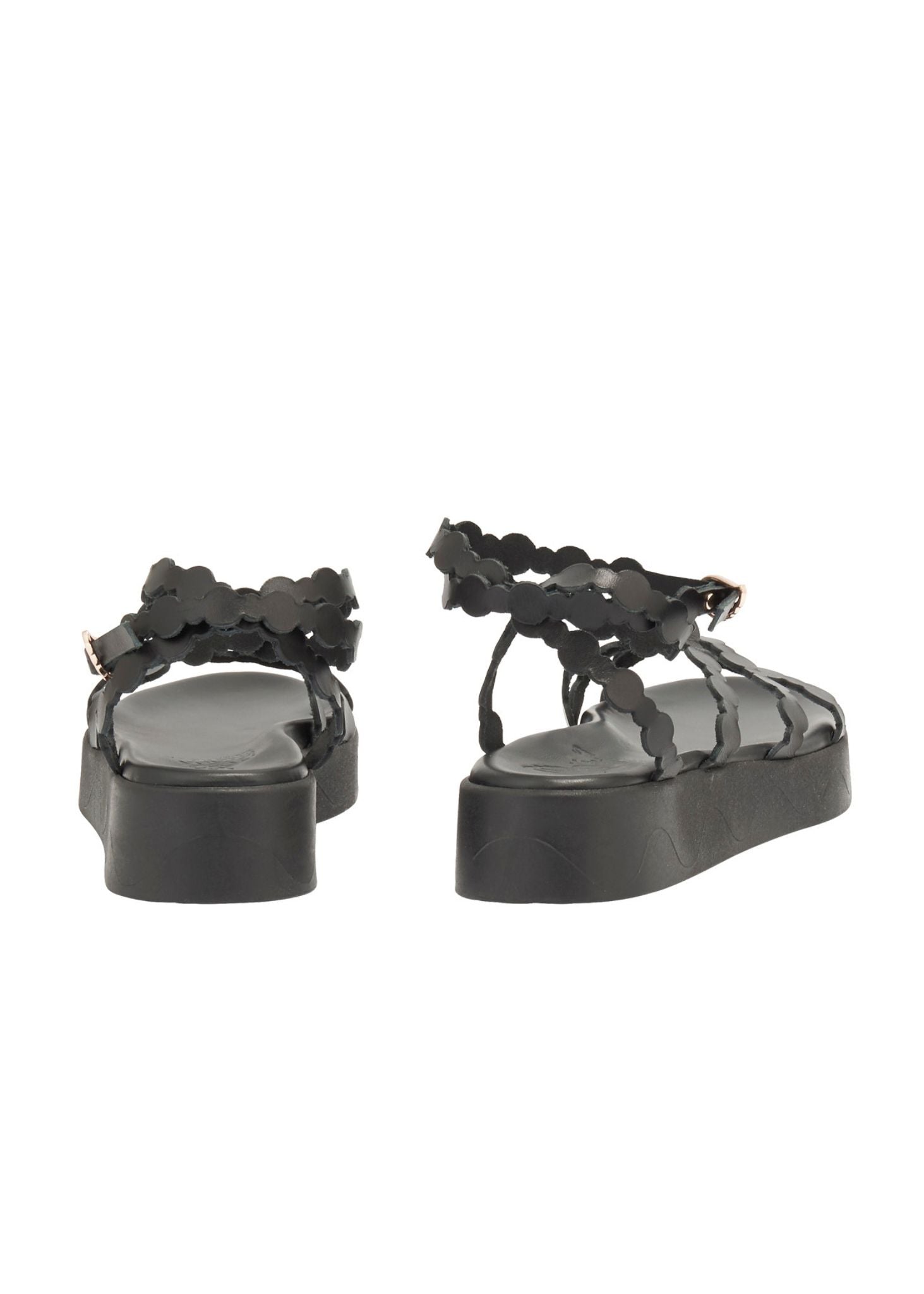 AGS Aspis Sandals in Black