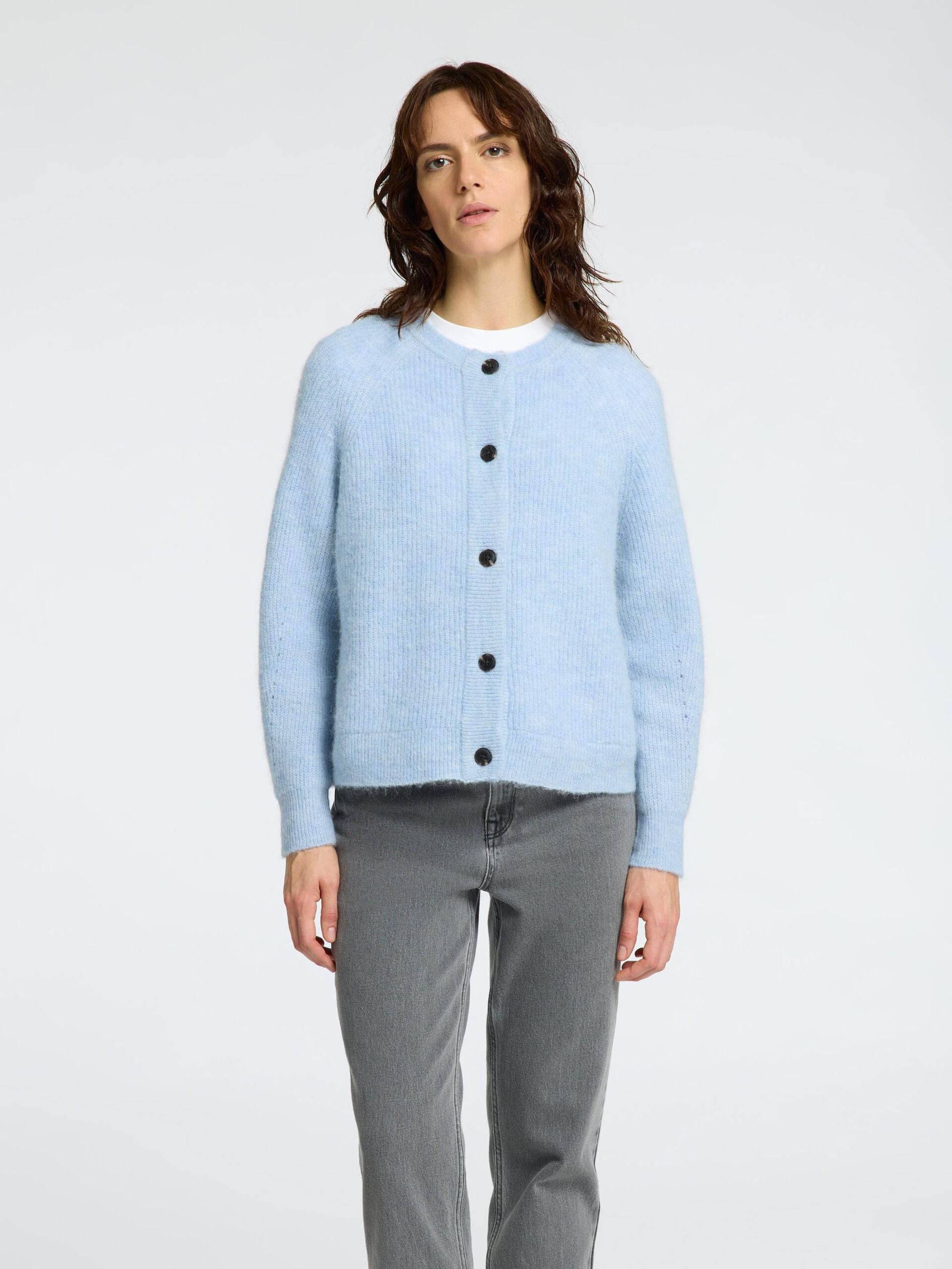 SLF Lulu Cardigan in Cashmere Blue