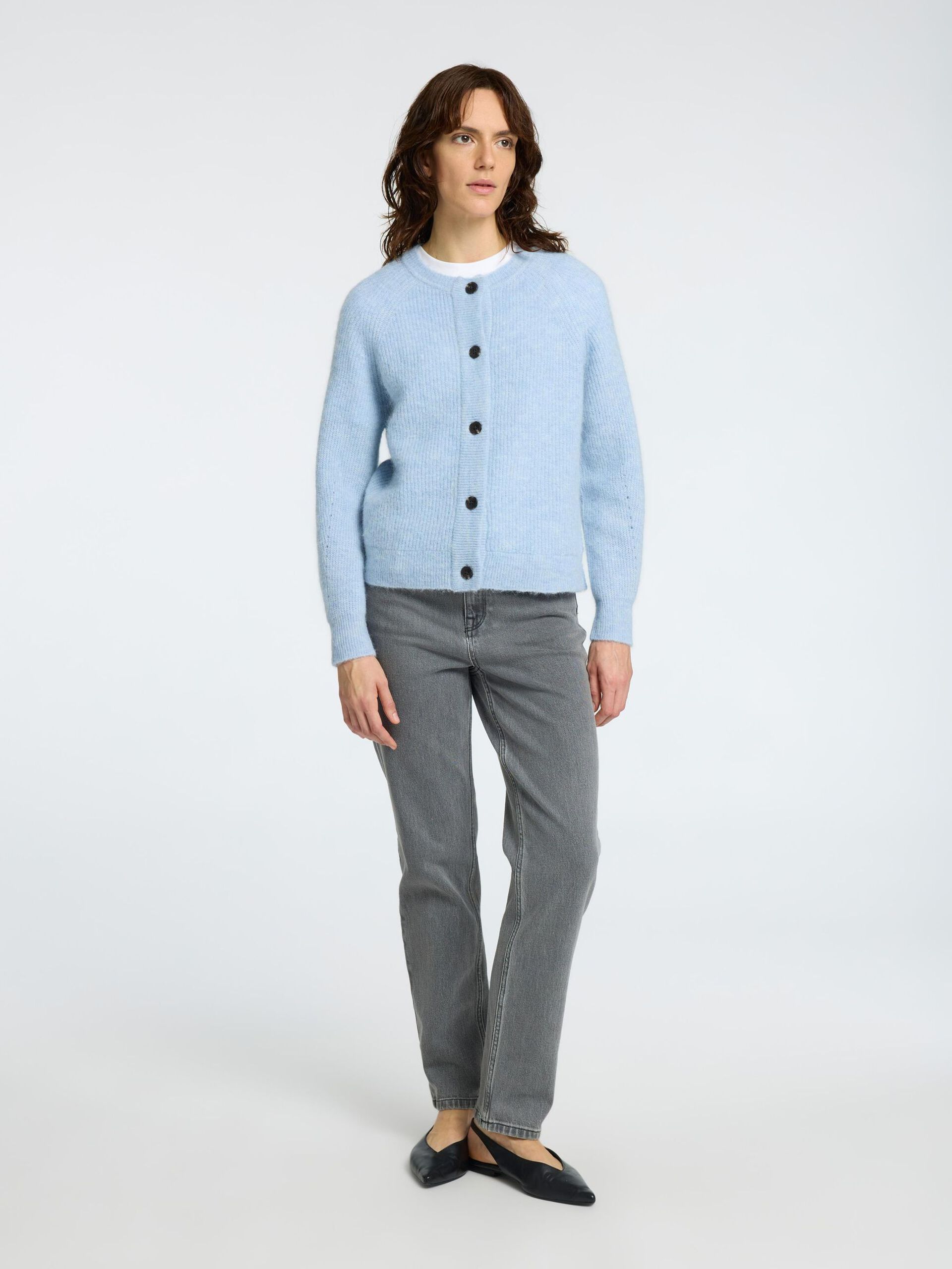 SLF Lulu Cardigan in Cashmere Blue