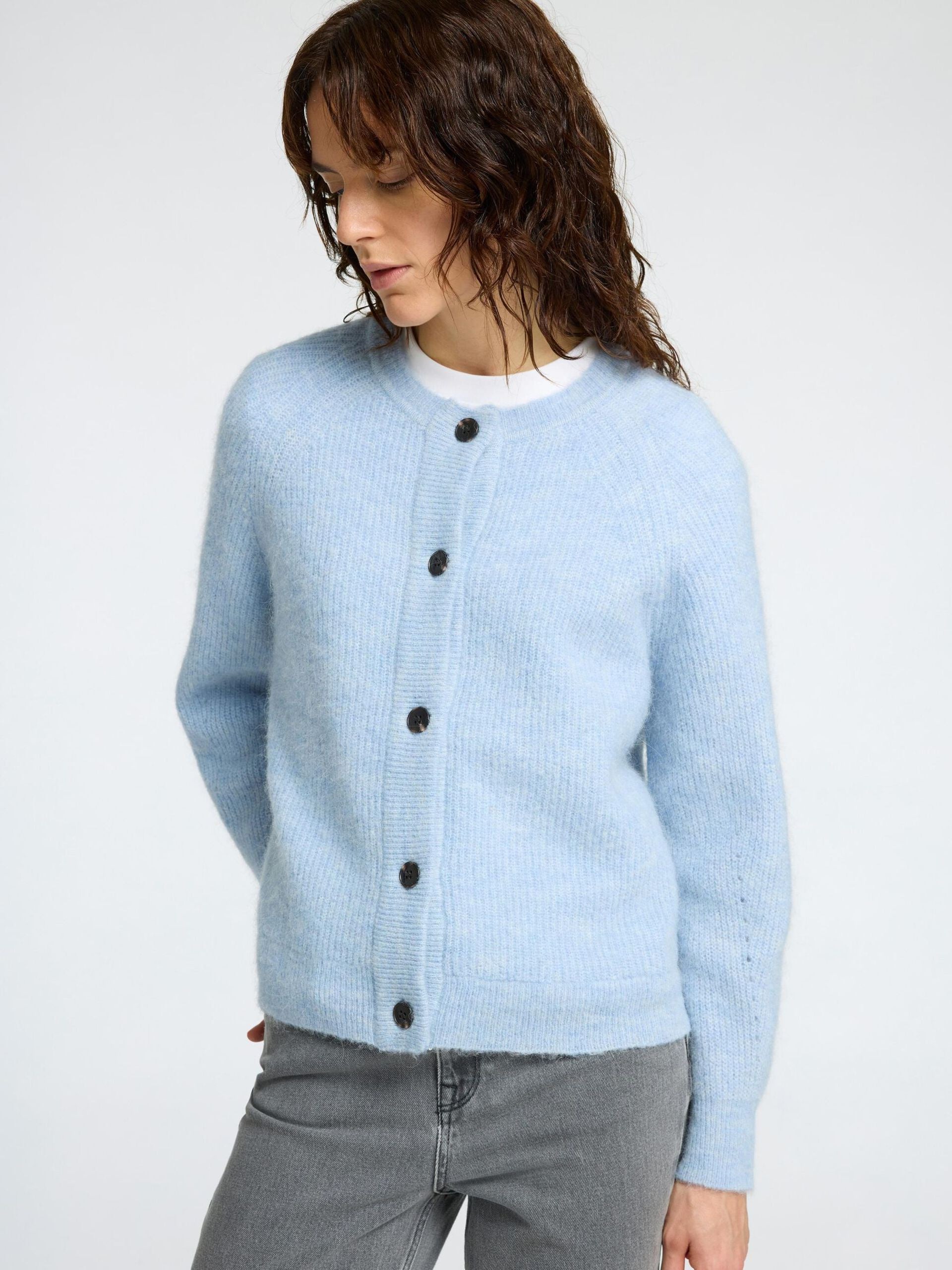 SLF Lulu Cardigan in Cashmere Blue