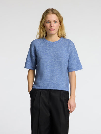 SLF Maline Liliana SS Knit in Cornflower