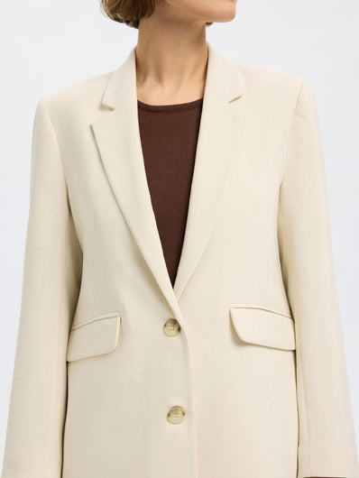 SLF Rita Relaxed Blazer in Birch