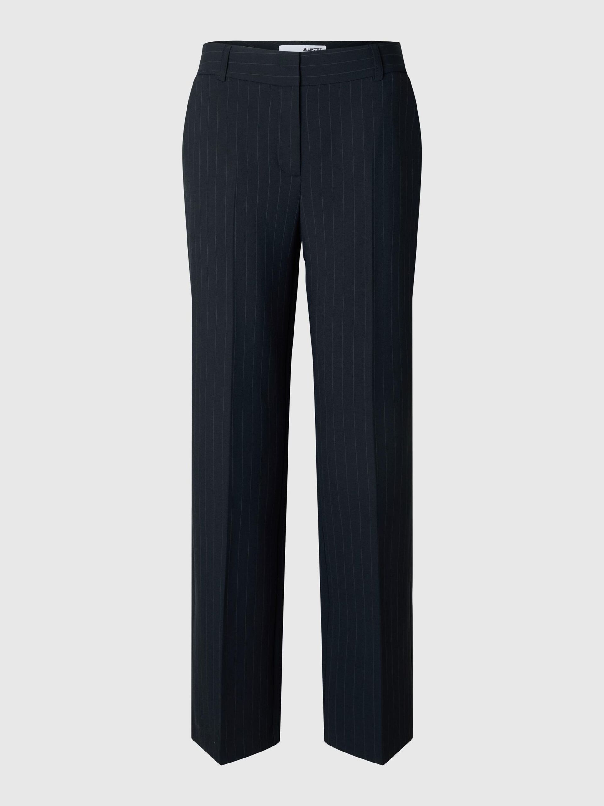 SLF Rita Wide Pant in Dark Sapphire Pin Stripe