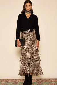 You added <b><u>RIXO Preslee Skirt in Antelope Spot Black</u></b> to your cart.