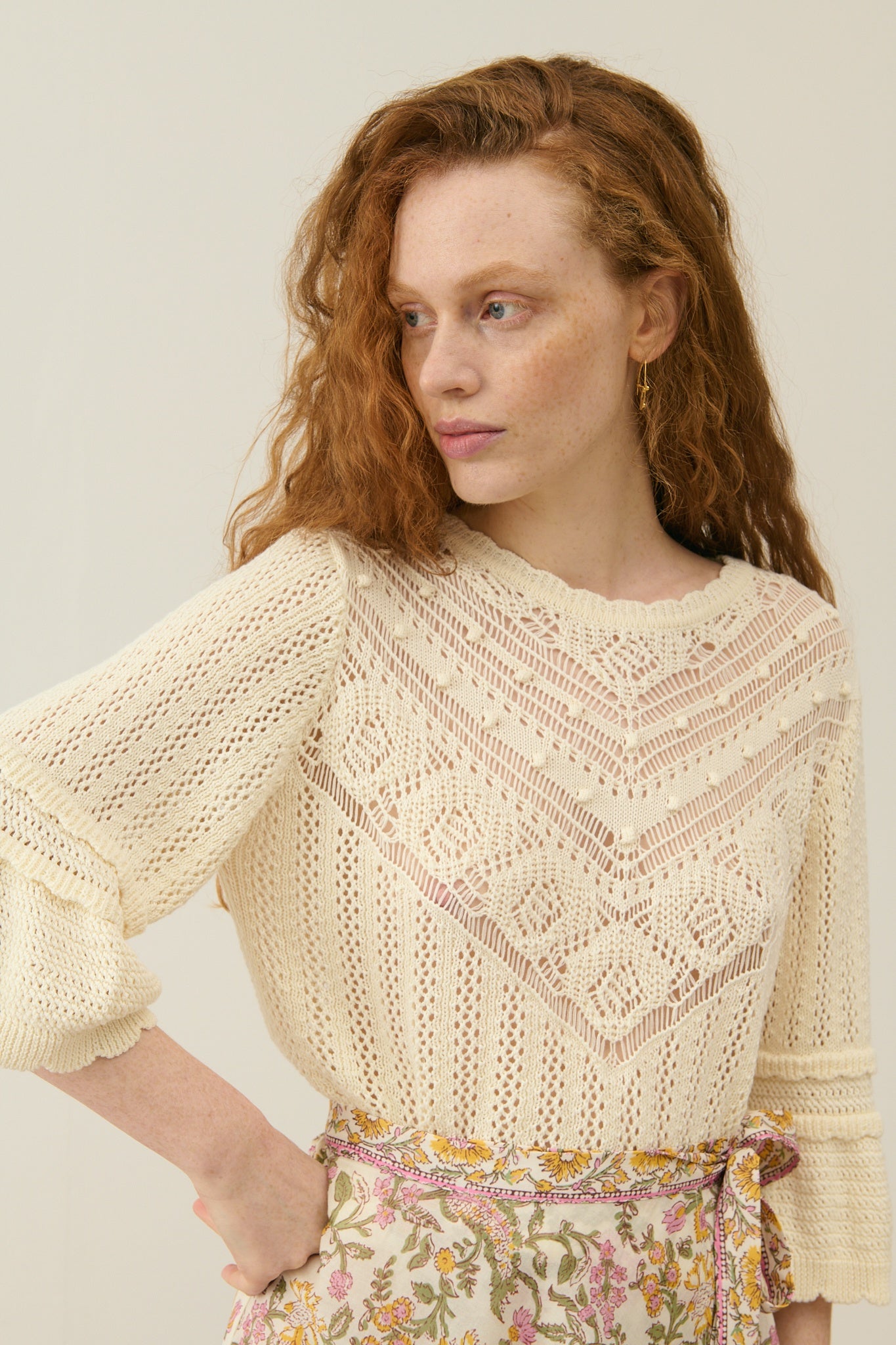 LM Croisette Jumper in Cream