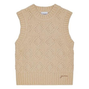 You added <b><u>GANNI K2221 Bubble Vest in Egret</u></b> to your cart.