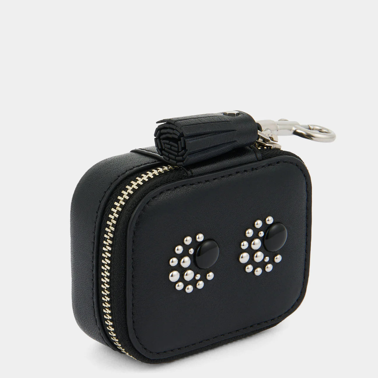 AH Earphone Case Studded Eyes in Black