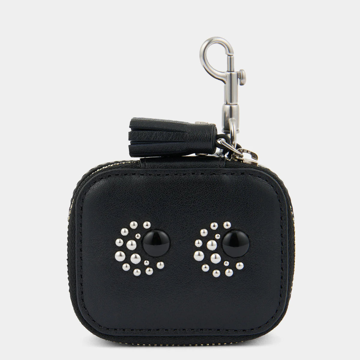 AH Earphone Case Studded Eyes in Black