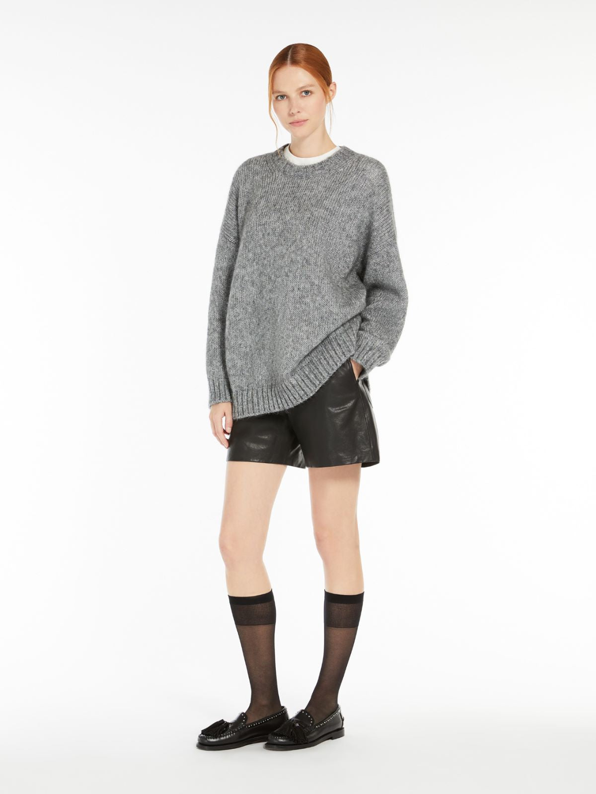 MM Antony Lurex Knit in Silver