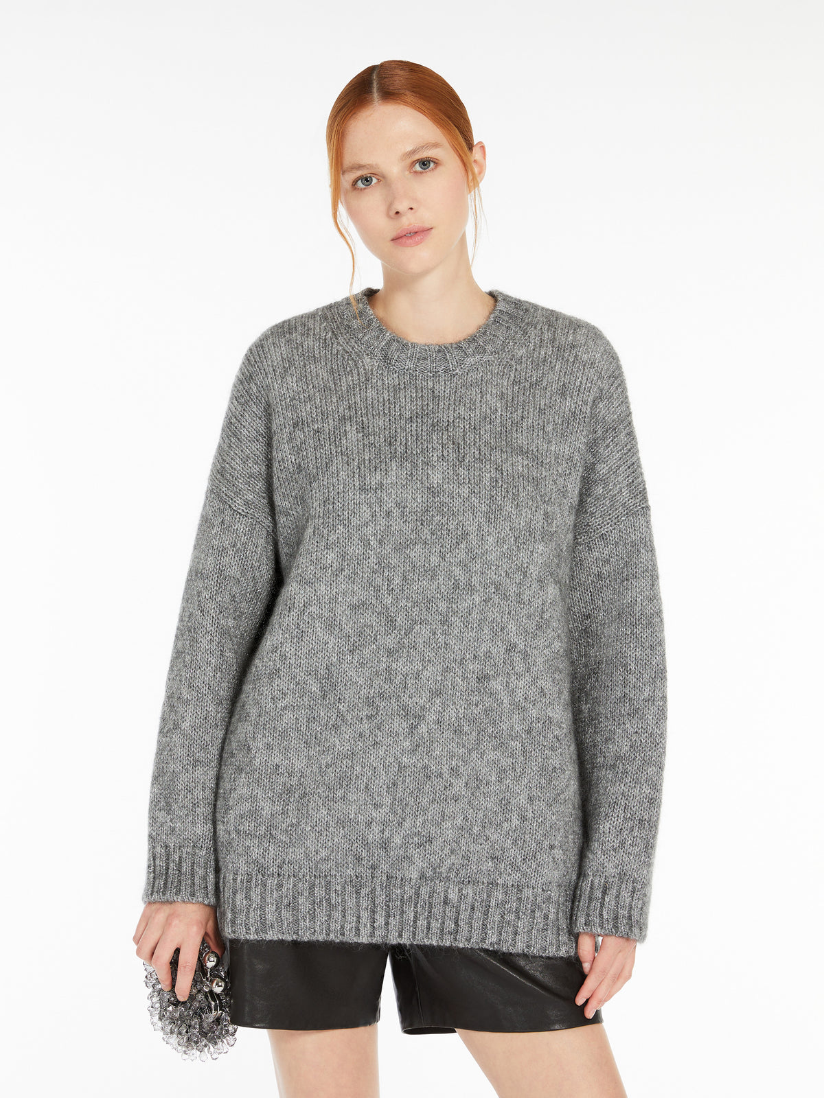 MM Antony Lurex Knit in Silver