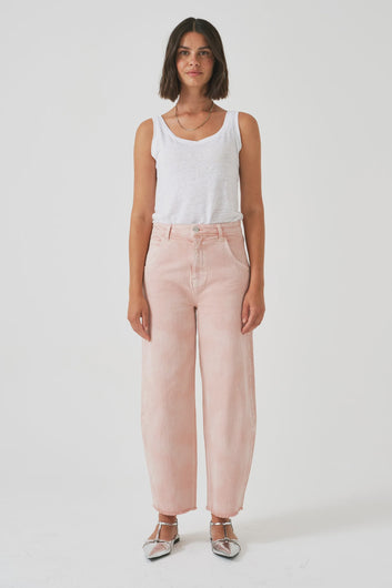 S&M Bo Jeans in Cloudy Peony Pink