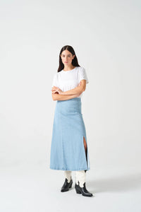 You added <b><u>S&M Faye Slip Skirt in Oceanic Blue</u></b> to your cart.