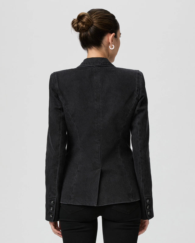 PAIGE Carmen Blazer in Evening Onyx