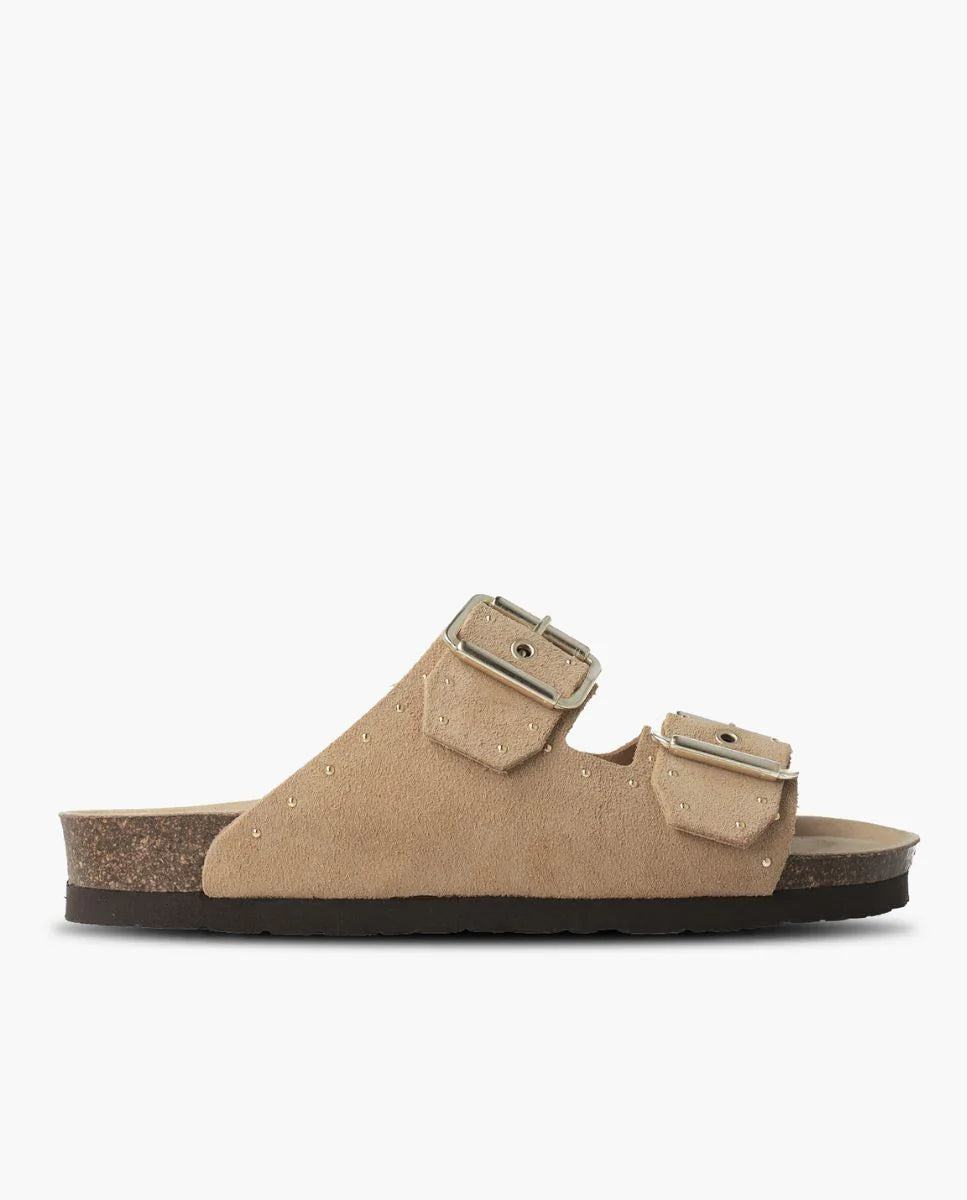 GENUINS Honolulu in Lead in Velour Almond