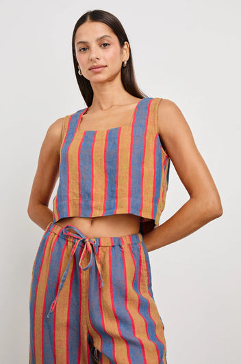 RAILS Akira Top in Rio Stripe
