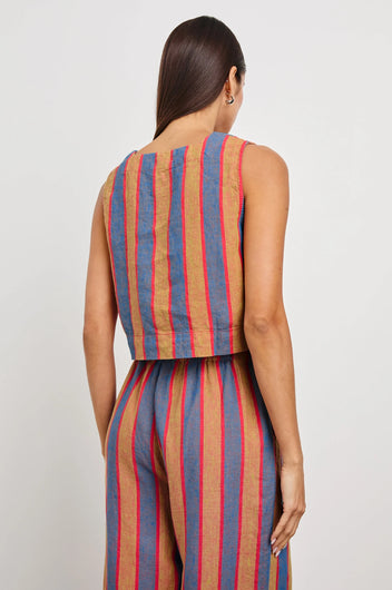 RAILS Akira Top in Rio Stripe