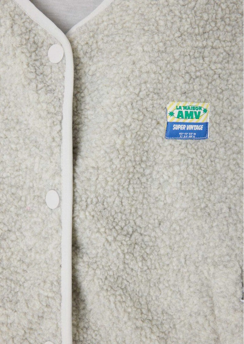 AV Hoki Fleece in Grey Melange