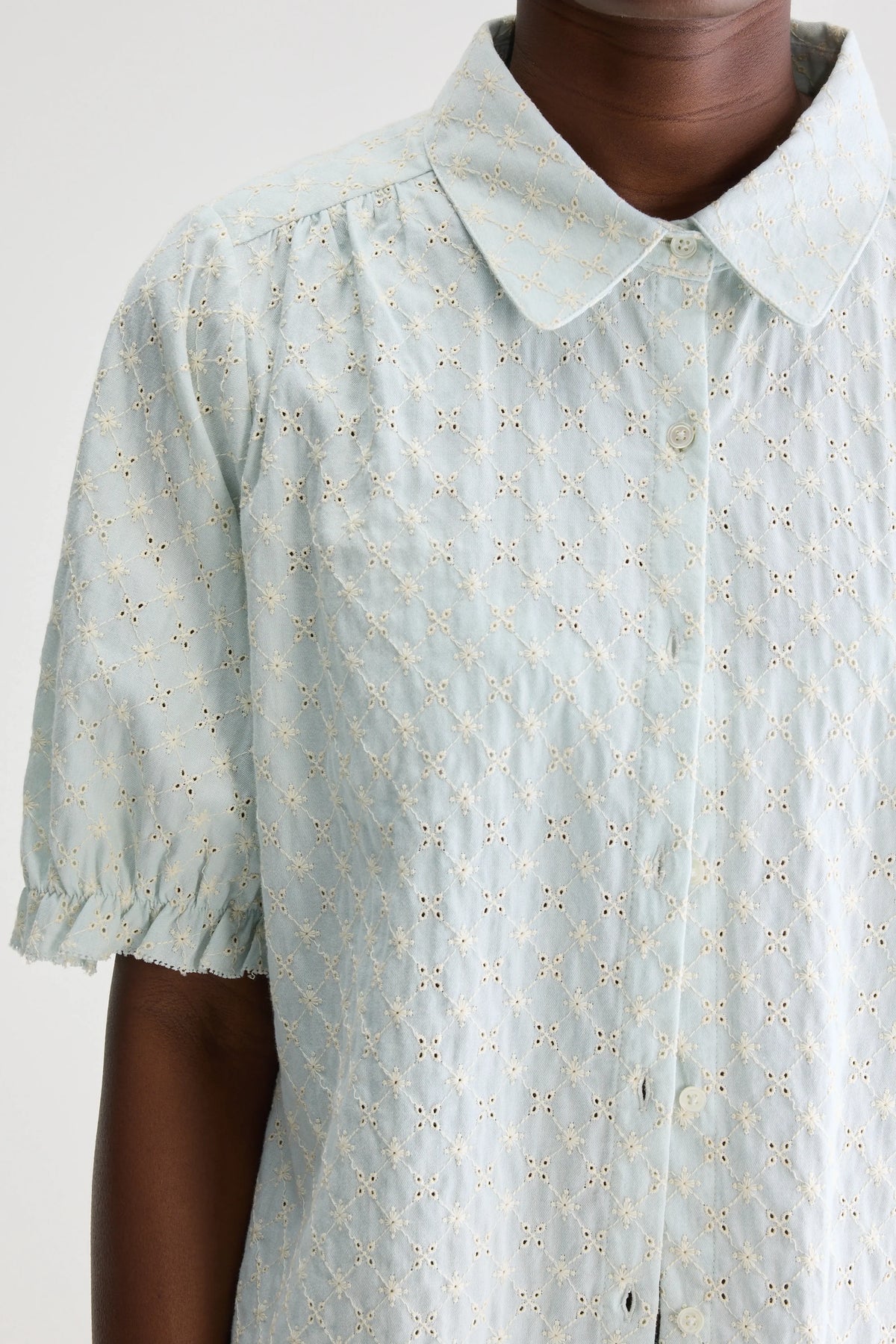 BR Hosanna Shirt in Stone Blue