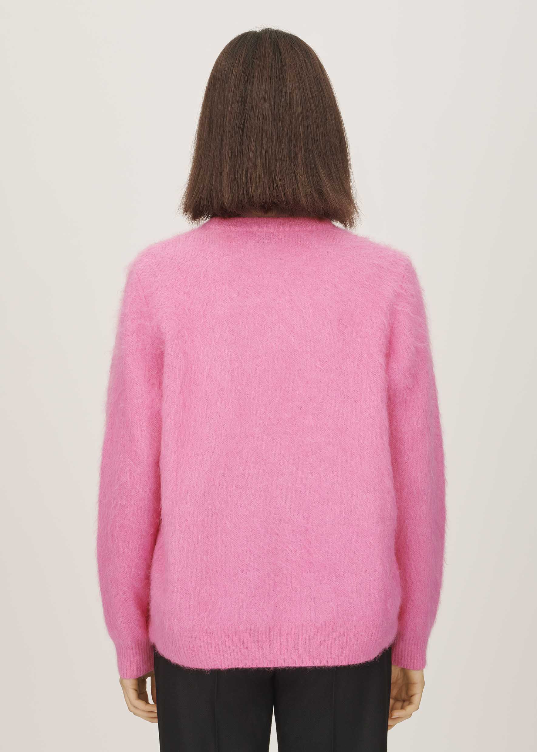 BF 1970 Mohair Knit in Flamingo Pink