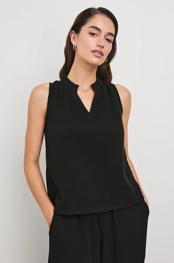 RAILS Christy Top in Black