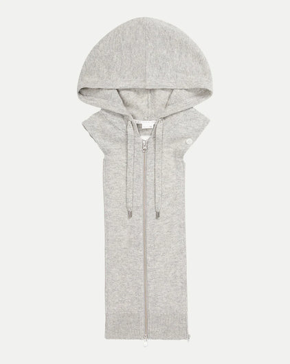 VB Cashmere Hoodie Dickey in Grey