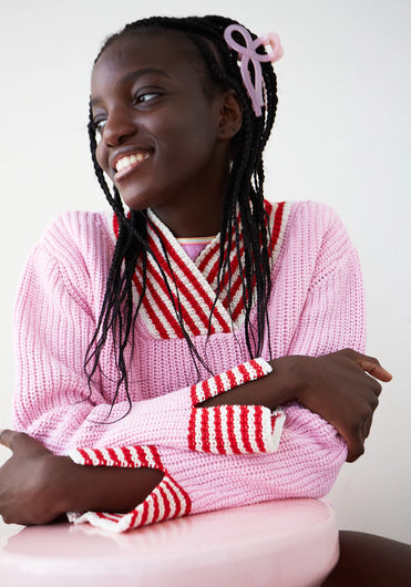 DR BLOOM Marinero Sweater in Rosa