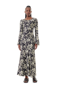 You added <b><u>GANNI F9200 Printed Satin Maxi Dress in Flan</u></b> to your cart.