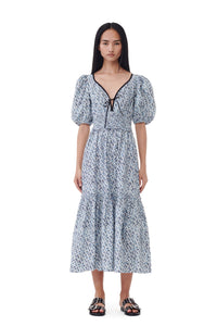 You added <b><u>GANNI F9231 Printed Cotton Smock Dress in Glacier Lake</u></b> to your cart.