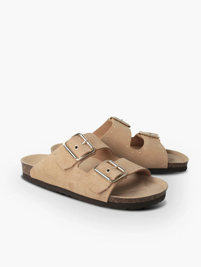 GENUINS Honolulu in Lead in Velour Almond