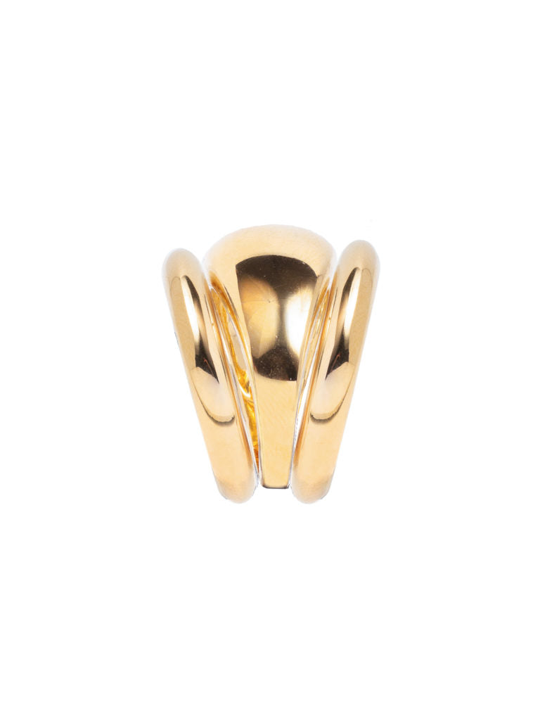 TS Gold Triple Ring Set