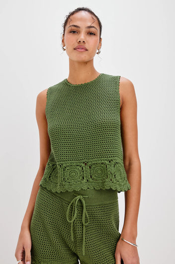 RAILS Hazel Top in Dill