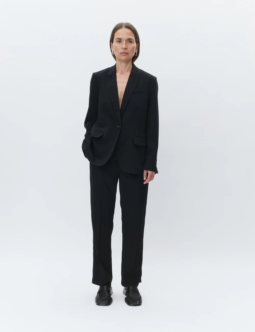 DAY Classic Lady Gabardine Trousers in Black