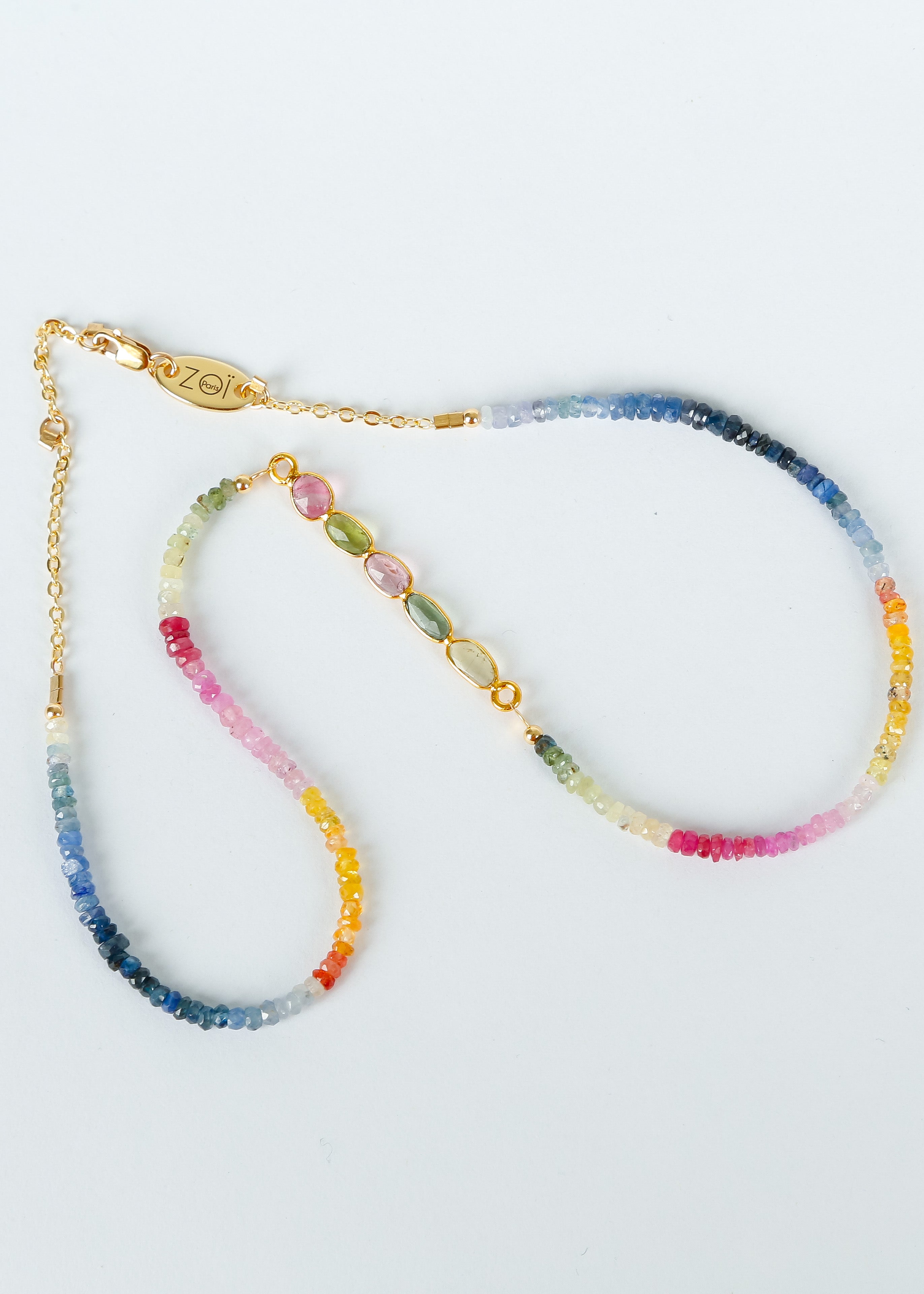 ZOI Apollinaire Necklace, Sapphire