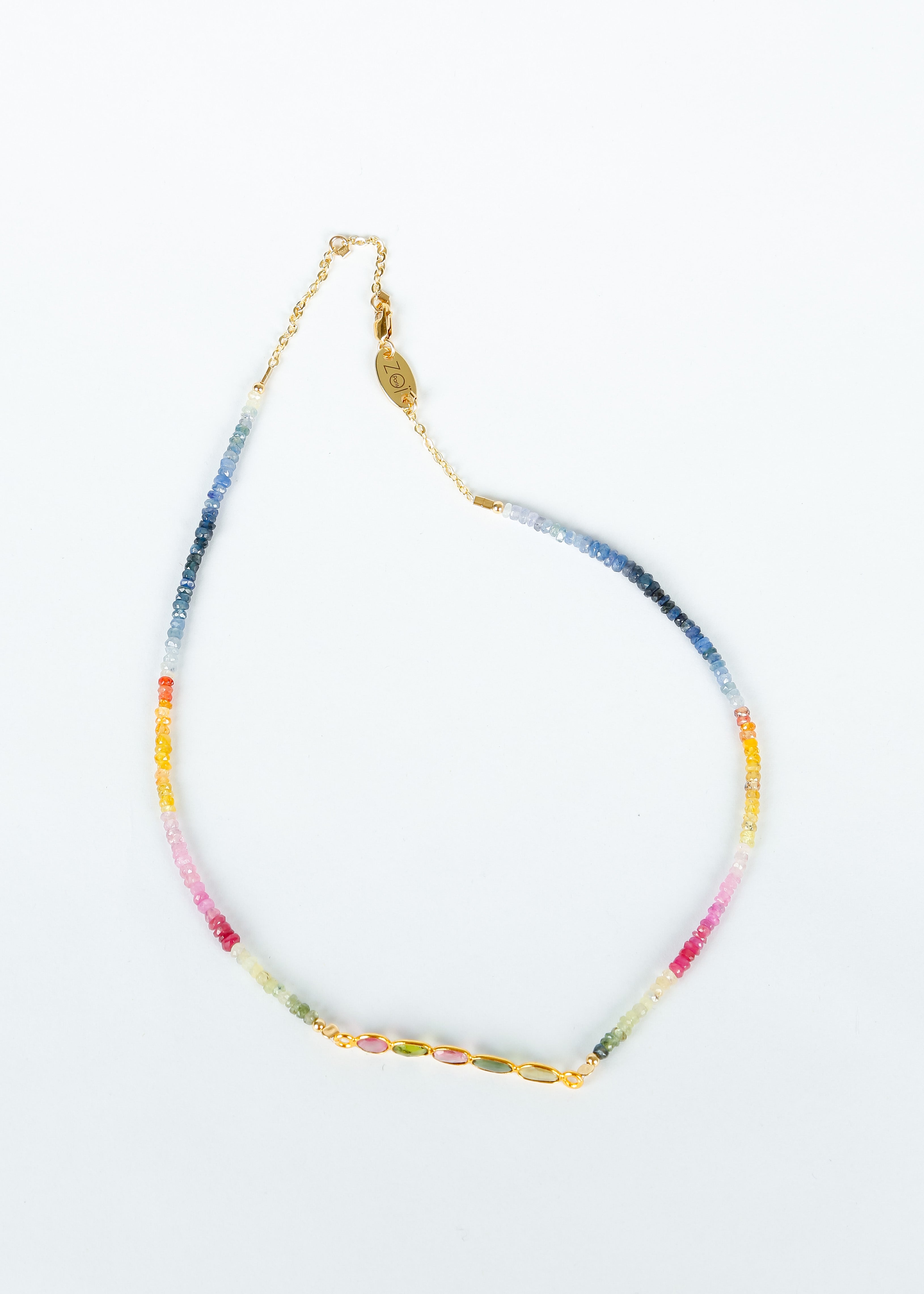 ZOI Apollinaire Necklace, Sapphire