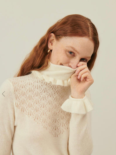 LM Saresta Jumper in Cream