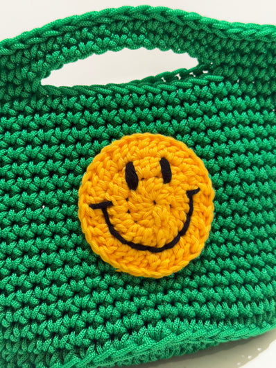 SYL Mini Smiley Bag in Green