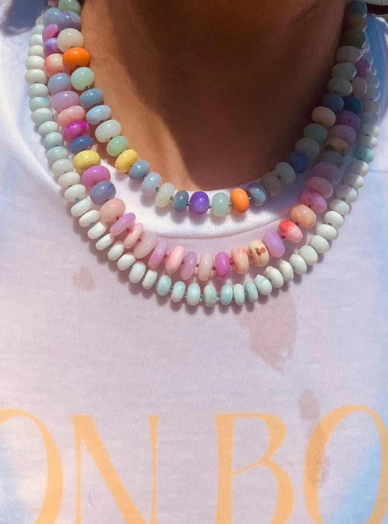 BON BON Tropical Candy Opal Necklace