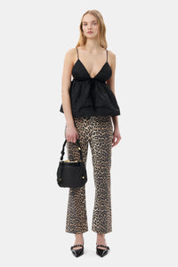 You added <b><u>GANNI J1059 Betsy Cropped Jeans in Leopard</u></b> to your cart.