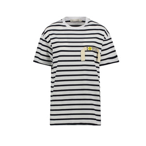 You added <b><u>JS Striped ISMILEYOU Tee in Blue</u></b> to your cart.