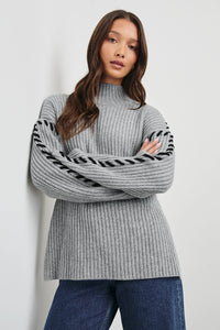 You added <b><u>RAILS  Liam Roll Neck Knit in Heather Grey</u></b> to your cart.