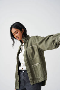 You added <b><u>S&M Pablo Jacket in Khaki</u></b> to your cart.