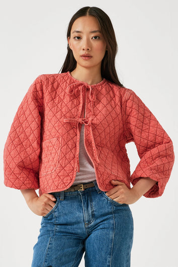 S&M Aria Jacket in Mineral Red