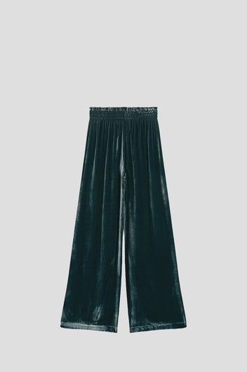 LM Olivia Velvet Pants in Midnight