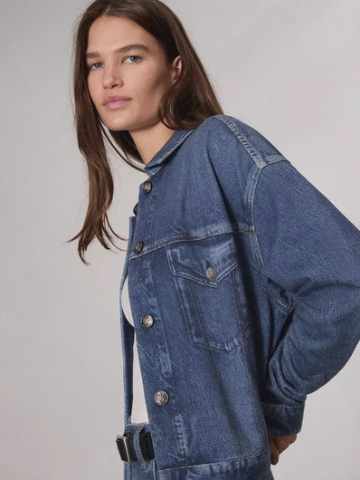 R&B Miramar Fleece Terry Trucket in Grove