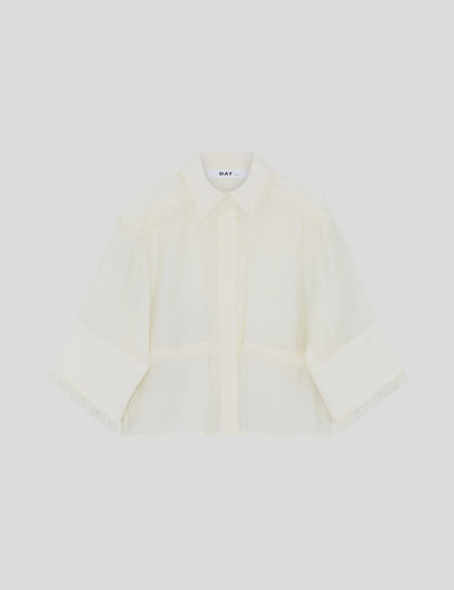 DAY Nash Refined Fringes Top in Jet Stream