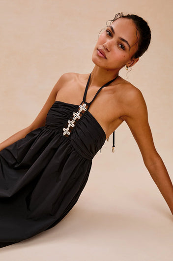 RAILS Palazzo Dress in Black