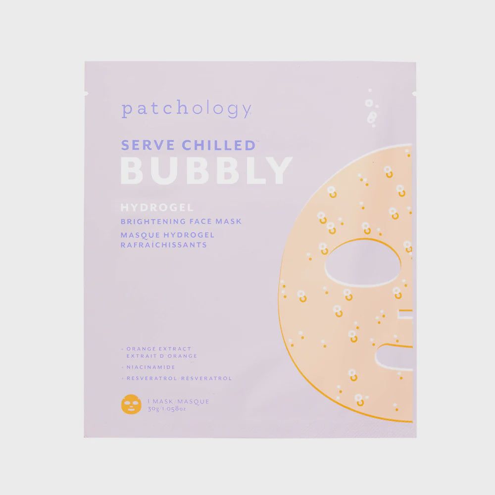 PATCH Serve Chilled Bubbly Brightening Hydrogel Mask