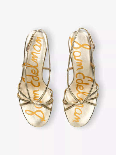 SE Cressa Sandals in  Amber Gold